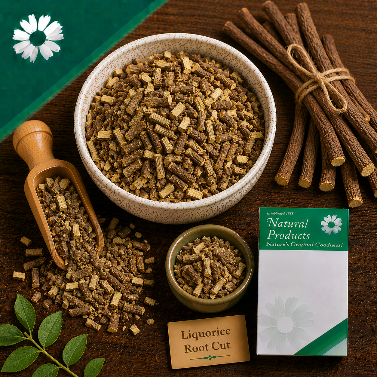 Dried Liquorice Root Cut Herbal Tea