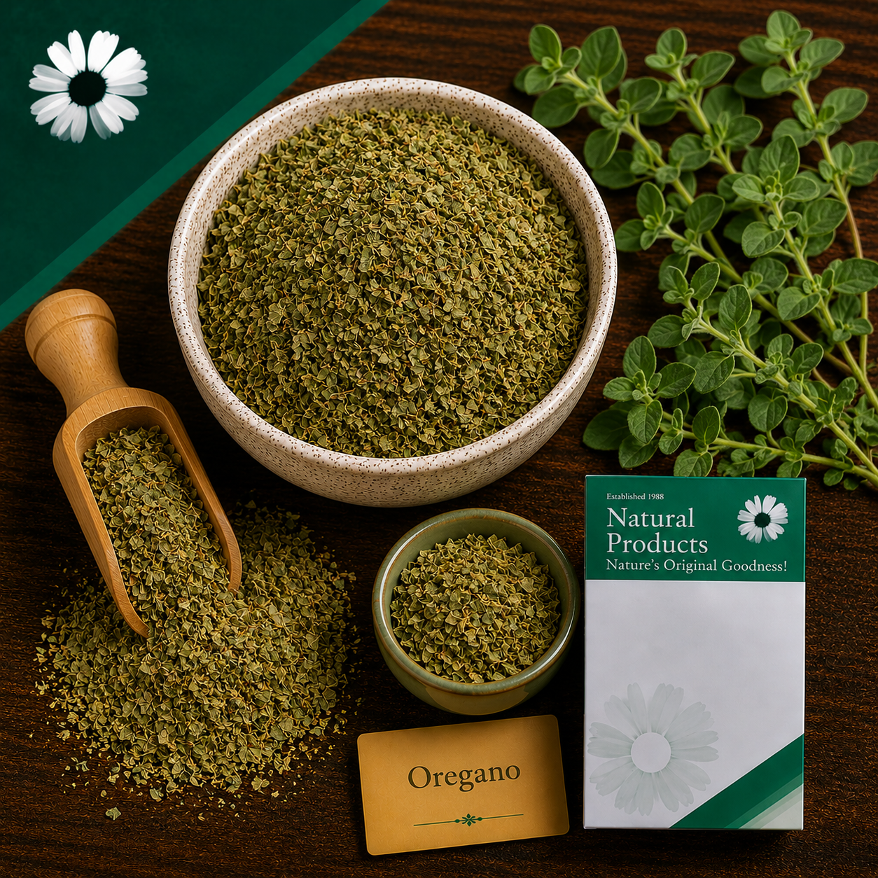 Dried Oregano Herbal Tea