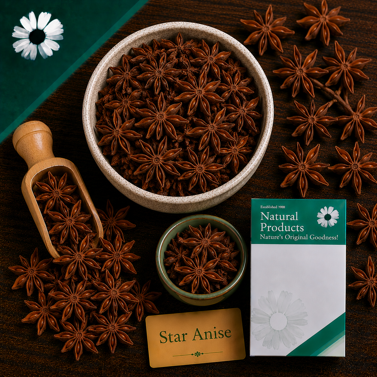 Dried Star Anise Herbal Tea
