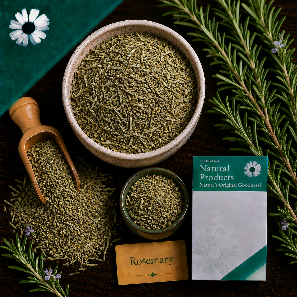 Dried Rosemary Herbal Tea